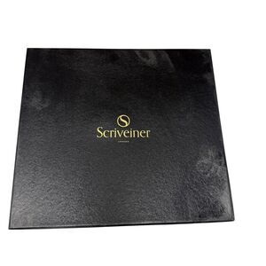 Scriveiner Luxury Leather Journal Gift Set with Fountain Pen in Premium Box